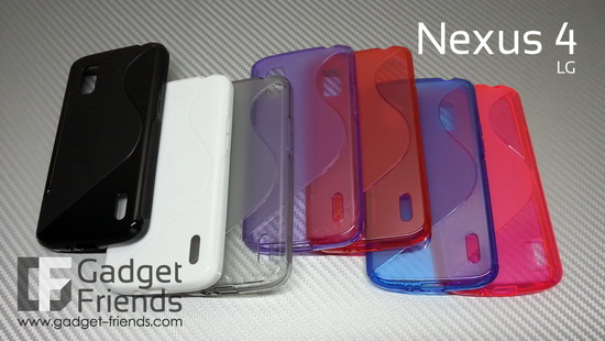 เคส LG Nexus 4 P975 TPU [S-Curve] เคสมือถือ วัสดุ TPU คุณภาพเยี่ยม ยืดหยุ่นบิดงอได้ ไม่ยืดย้วย ไม่ทำร้ายตัวเครื่อง ปกป้องรอบด้านพร้อมช่องเปิด สินค้าคัดสรร By Gadget Friends